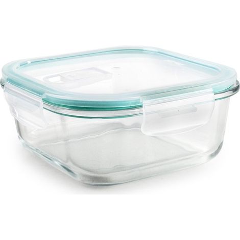 Ibili - Boîte en verre carré Airvent 800 ml (1/3)