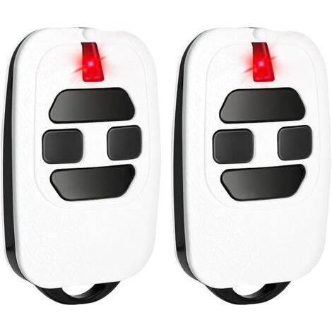Pair 2 Pièces Remplacement pour Telecommande DEA,Compatible avec DEA GTI2/4, GT2/4, Mio TR2N/4N, Télécommande à Distance, Sélection de Code LED, Remplacement Pratique pour Porte de Garage (1/5)