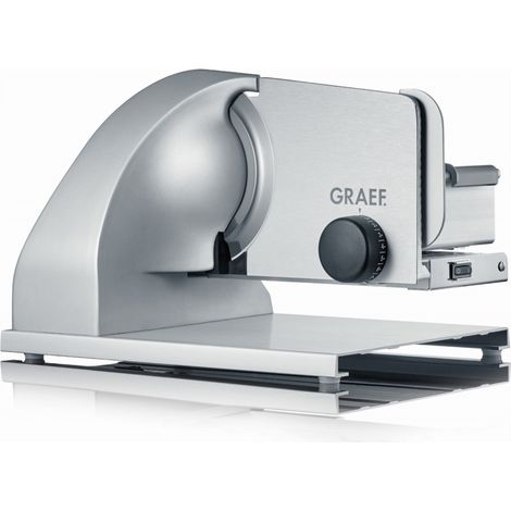 Graef SKS 900 Elektrische Aufschnittmaschine Aluminium 190 mm