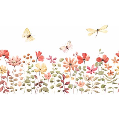 Papier peint panoramique - Fleurs - 130 cm x 87 cm (1/2)