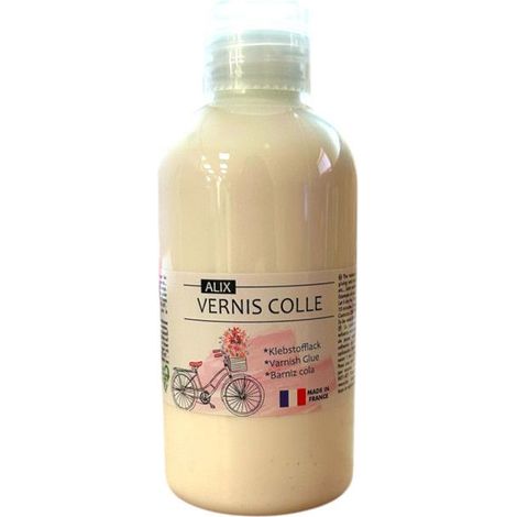 Vernis colle - Tous supports - Séchage rapide - Flacon 250ml - Cléopâtre