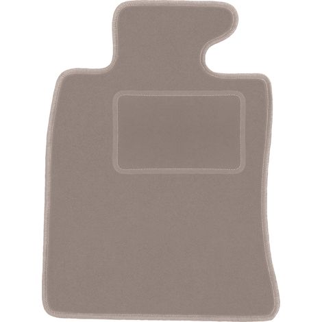 Tapis de sol conducteur en velours beige pour : Mini Cooper II R57 cabriolet (2006-2013)