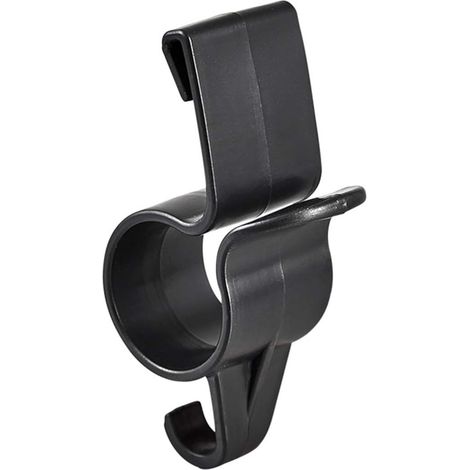 Kofferraumhaken, Auto-Organizer für Handtücher, Regenschirm, Taschen, 2 Stück (schwarz)