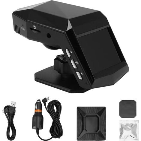 Enregistreur de Conduite VidéO Voiture 1080P CaméRa Tableau Bord Full HD avec Console Centrale LCD DVR Moniteur Stationnement (1/4)