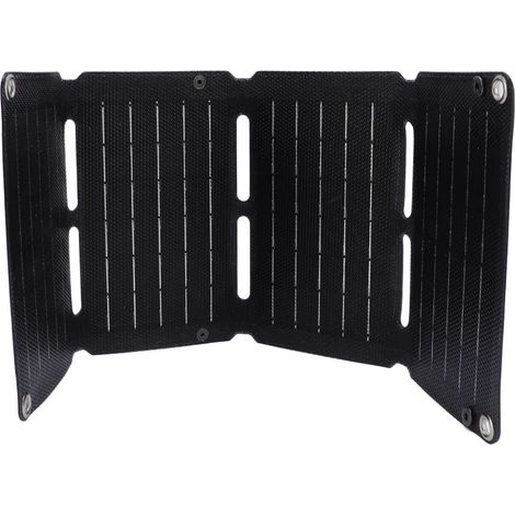 Module solaire pliable 10W ETFE silicium monocristallin 4 volets chargeur solaire nomade extérieur voyage camping (1/5)