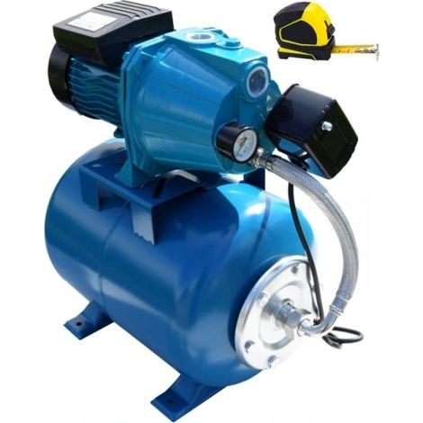 Hydrophore 24L + Pumpe JET1000W 60L/MIN Set + Messung (1/5)