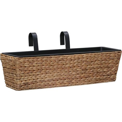 Fioriere 2 pz Vaso in Giacinto Intrecciato (1/5)
