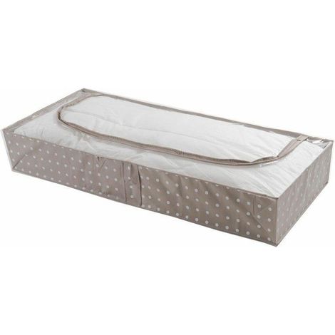 Compactor Boîtes de stockage - Boîte de rangement pour textiles 16x107x46 cm, marron RAN5182B