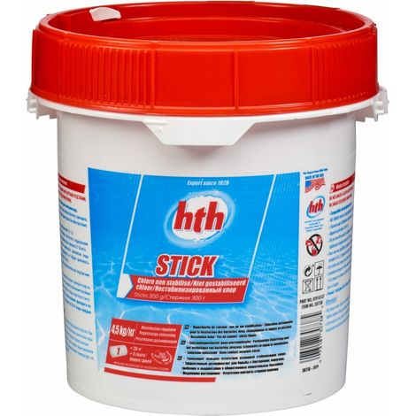 Hth Hipoclorito Cálcico en stick 300 gr 4.5 Kg