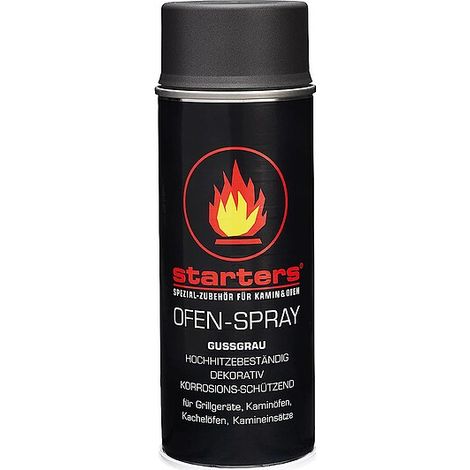 Ofenlack gussgrau in Spraydose, hitzebeständig, Inhalt 420 g