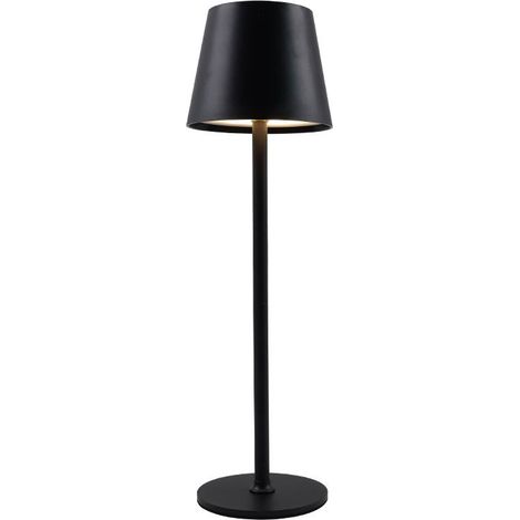 Hohe Tischlampe, USB-wiederaufladbares, berührungsempfindliches Nachttischlicht