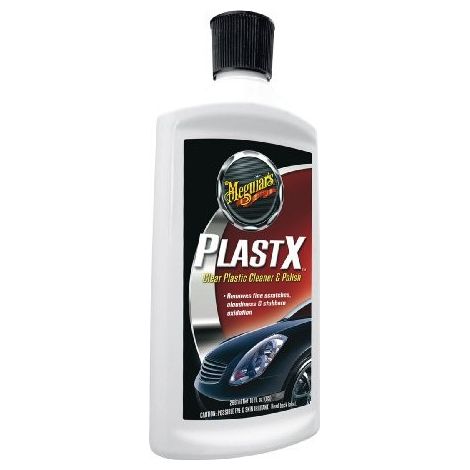 Meguiar's 73433 Plast-X Rimuovi Graffi Pulitore Plastiche, 296 ml