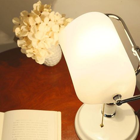 Lampe de chevet Quansi Lighting Creative Fashion Bank Lamp, inspirée du bureau de Chiang Kai-shek à l'époque républicaine (1/5)