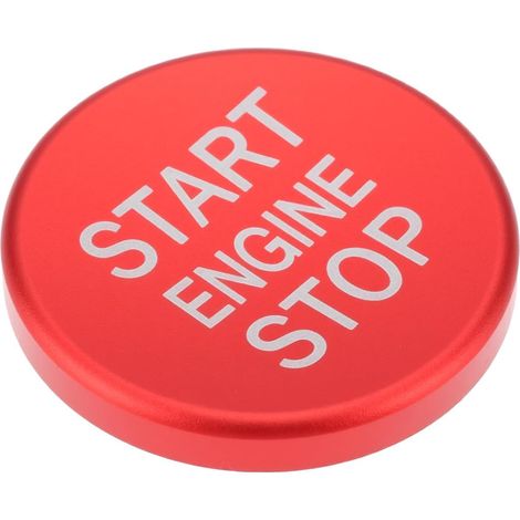 Decorative Sticker for One-Touch Start Button Compatible with Alfa Romeo Giulia Stelvio 17-21 (1/5)
