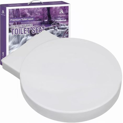 Abattant WC avec frein de chute,Cuvette Toilette,toilet seat (1/5)