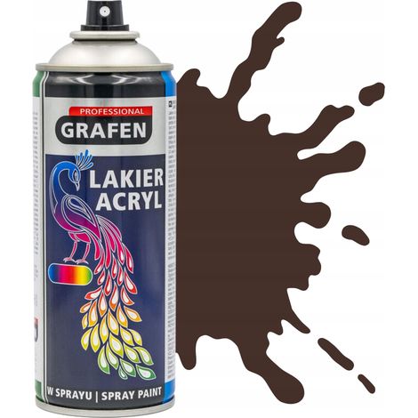 Acryl-Sprühlack - Grizzlybraun RAL 8017 (1/4)
