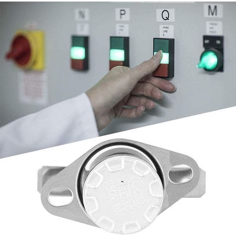 KSD301 Interrupteur De Capteur De Température Thermostat De Contrôle Thermique En Plastique De Fer Commutateur 250V10A NO(55℃) (1/5)