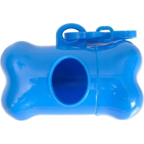 Distributeur de sacs à déjections canines grande capacité, porte-sacs en forme d'os (1/5)