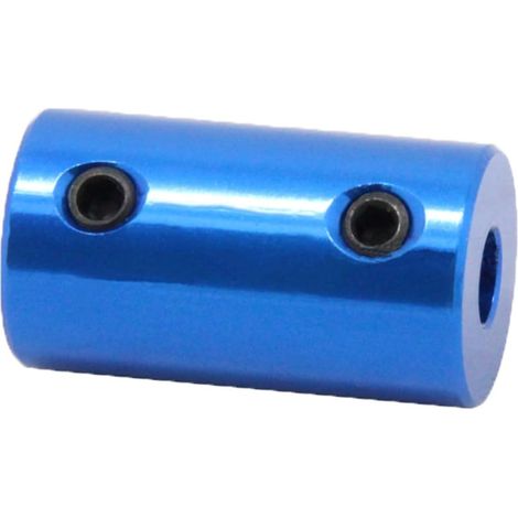 1 pièce Arbre d'accouplement flexible bleu OD 14x25mm, alésage en alliage d'aluminium 8/6/5 mm,