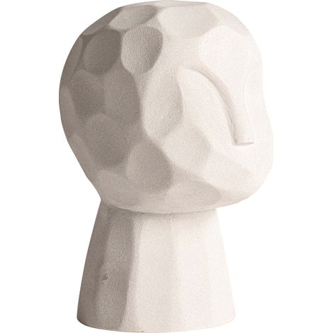 Sculpture Contemporaine Blanche en Marbre - Marbre blanc nuancé (1/2)