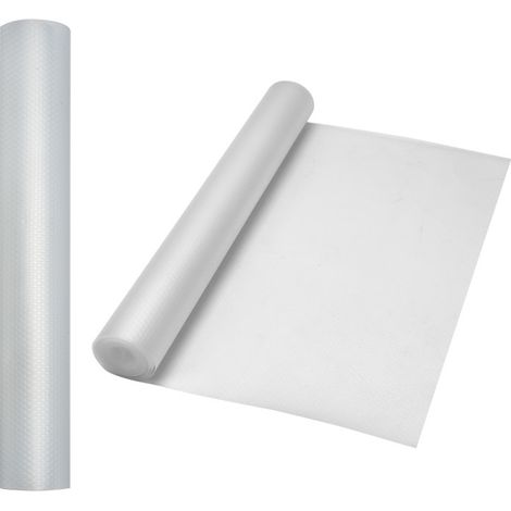 SWANEW 2x Tappetino antiscivolo per cassetti 45cm x 500 cm. non adesivo. impermeabile. lavabile. per armadi. frigoriferi. armadietti. tappetini (1/5)