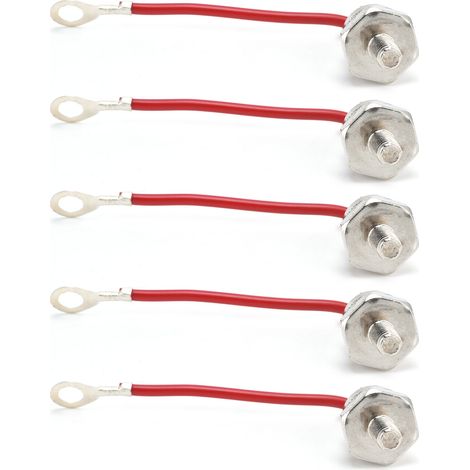 Kit de 5 diodes redresseuses en laiton module spiral polarité directe/inverse pour convertisseur ZX70-12 (1/5)