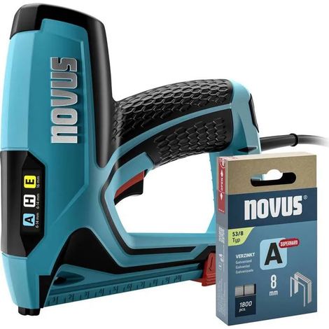 Grapadora eléctrica Novus J-150 bloqueo de seguridad cable 3 m
