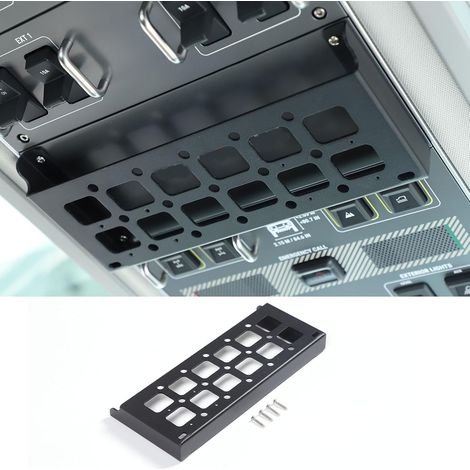 Porte-bagages de toit de voiture compatible avec Grenadier 2020-2024 - Panneau de commande de toit intérieur - Panier de rangement - Accessoires de voiture (1/5)