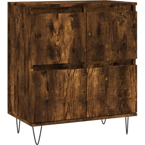 Credenza cassettiera cassettiera mobile contenitore organizer cucina soggiorno soggiorno 60 x 35 x 70 cm derivati del legno marrone 020030990