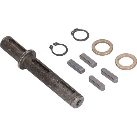14 mm Abtriebswelle aus legiertem Stahl für NMRV030 RV030 Schneckengetriebe, einwellig RV30, Motorersatz, kompatibel mit Untersetzungsgetriebe. (1/5)