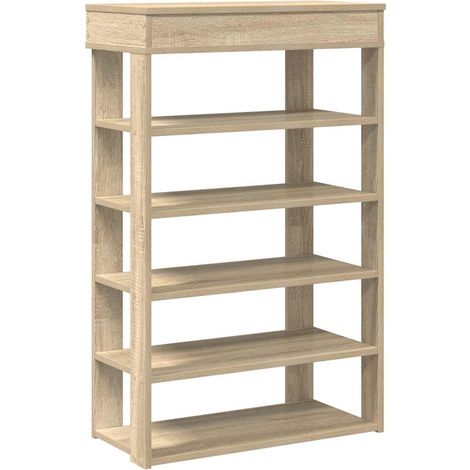 Maison Exclusive - Scarpiera Rovere Sonoma 60x30x98 cm in Legno Multistrato