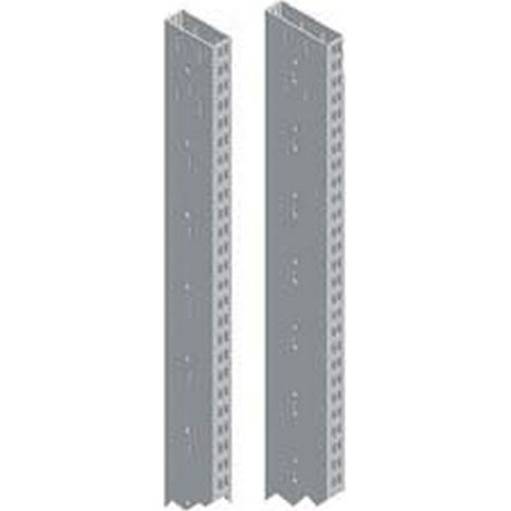 1PZ PIANTANA VERNICIATA GRIGIO RAL 7035 - mm.2560 h.x80 l.x30 P80