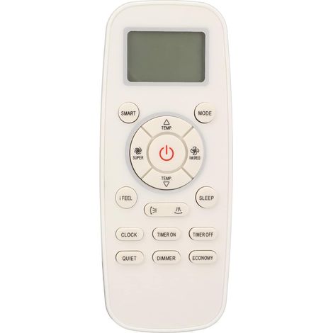 Telecomando per condizionatore d'aria Hisense, telecomando sostitutivo per Hisense DG11L1-03 DG11L1-04 AC, richiede 2 batterie AAA (non incluse)