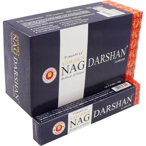 Golden Nag Räucherstäbchen 15g - Darshan G11