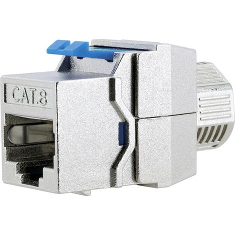 Schwaiger Keystone Netzwerkkabel-Anschluss CAT8 Anschlusskabel