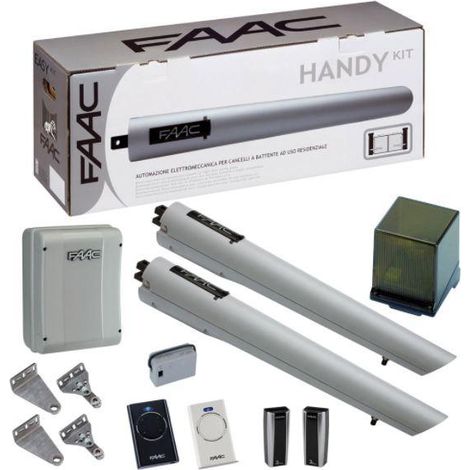 Faac Kit Handy sistema integrale automazione cancello 24V