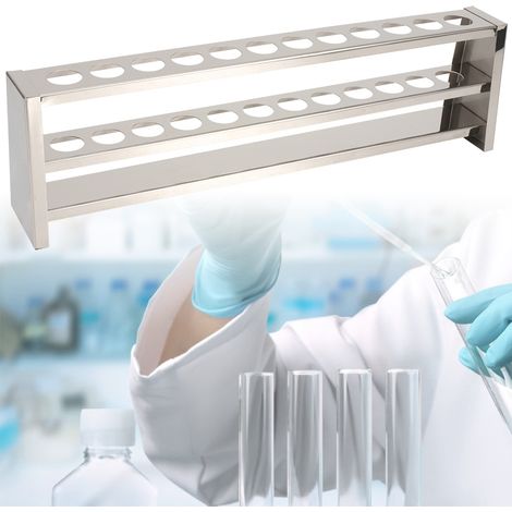Support en acier inoxydable pour tubes colorimétriques et supports pour tubes à centrifuger