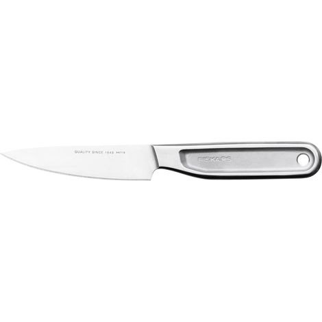 FISKARS NÓŻ DO OBIERANIA 10cm ALL STEEL (1/3)