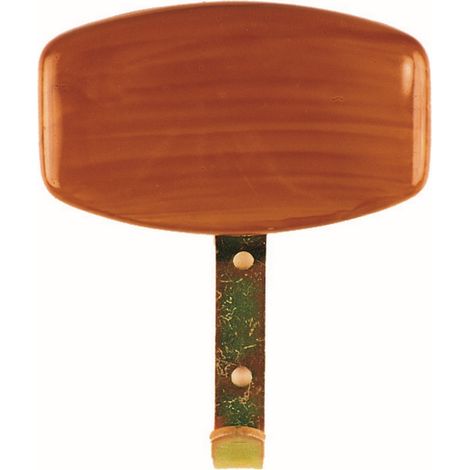 Blister appendiabiti in plastica teak (1/2)