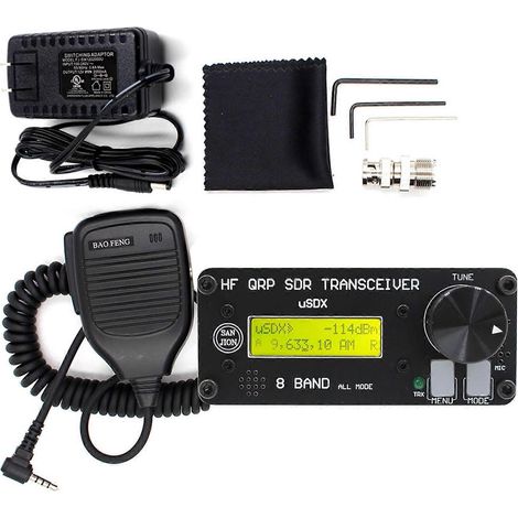 HUSD USDR USDX Amateurfunkgerät Kurzwelle SSB/CW mit Lautsprecher SD-R-US