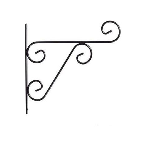 Jardifer Patère Classique Fils en métal Noir L29cm
