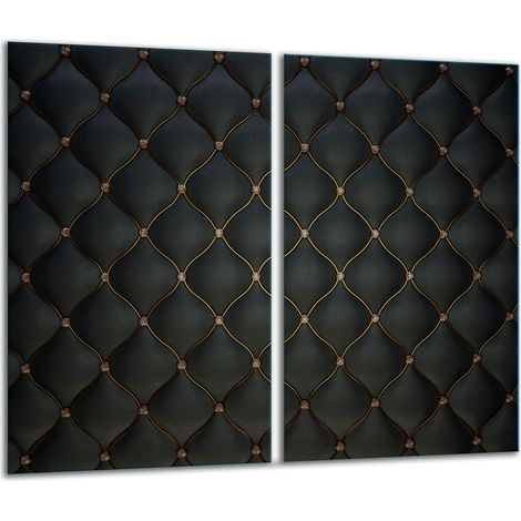 Tagliere in vetro 2x 30x52 nero (1/5)