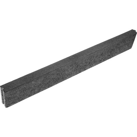 EHL Rasenkantenstein abgerundet 100 x 15 x 5 cm anthrazit (1/2)