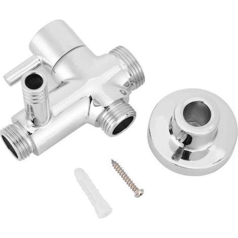 Inversor de ducha de pared de cobre - Base de fijación G1/2" - Compatible con grifería estándar (1/4)