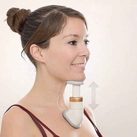 Portable massage device to reduce double chin and refine jawline and neck - AquaForge (1/5)