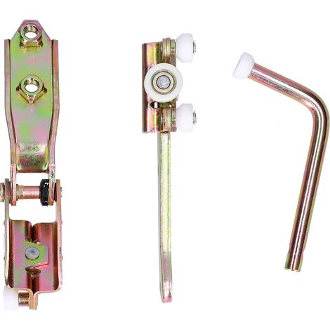 Kit de guide de rouleau supérieur, central et inférieur pour porte coulissante droite 701843405B, de remplacement pour Transporter T4 LHD 1990-2003 (1/5)