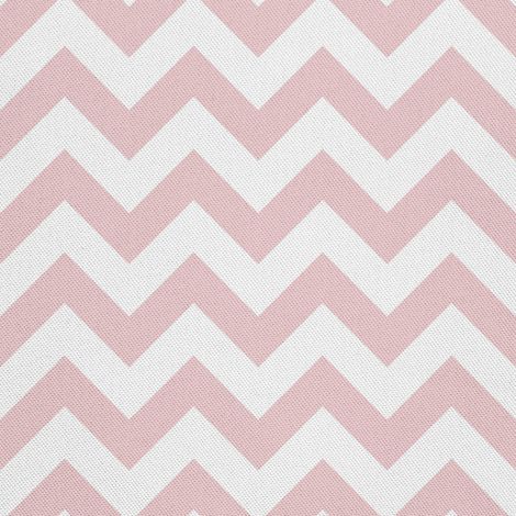 Outdoor-Dekostoff Oxford - Motiv rosa Zickzack (1/5)