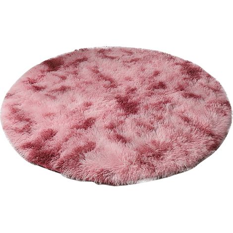 Tapis Rond - Diamètre 120 Cm - Épaisseur 1,5 Cm - Dos En Caoutchouc Anti-dérapant - Pour Chambre Enfant Ou Nursery - Tapis Enfants ×1