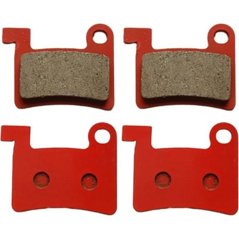 Plaquettes De Frein Pour Vélo Électrique - 35x40 mm - Semi-Métalliques Résine - Compatible Freins À Huile - Lot De 2 Paires (1/5)