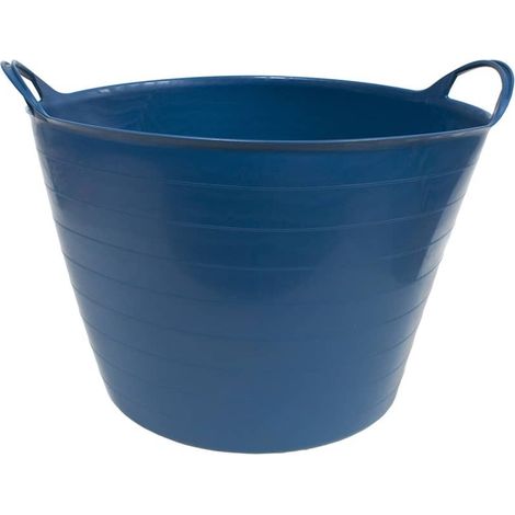 Capazo plastico 42 Litros Azul (1/4)